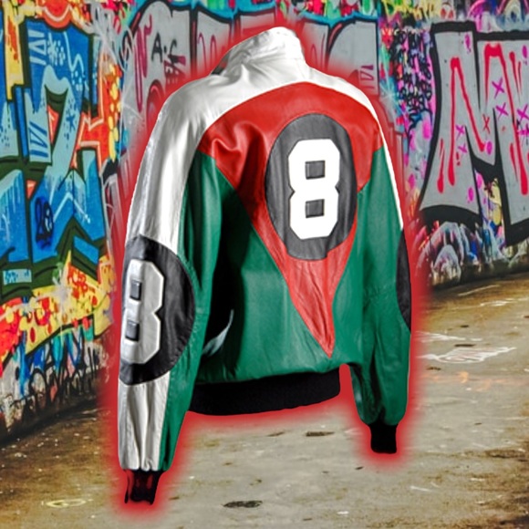 North Beach Leather Michael Hoban 8 Ball J… - Picture 1 of 8